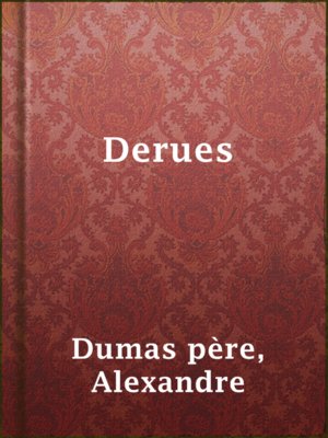 cover image of Derues
